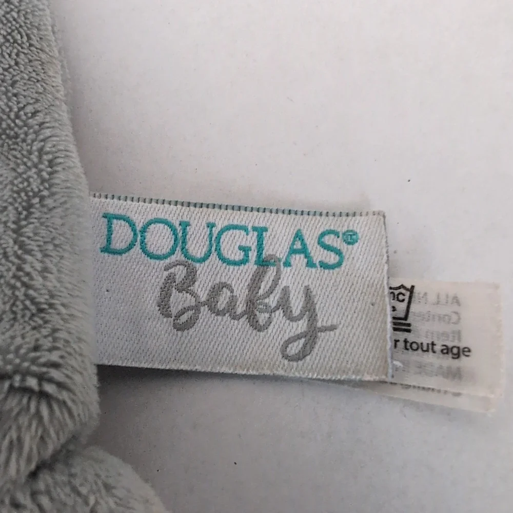Douglas Baby Cuddle Toys Danny Dino Teether Plush Lovey Ring Stuffed Animal